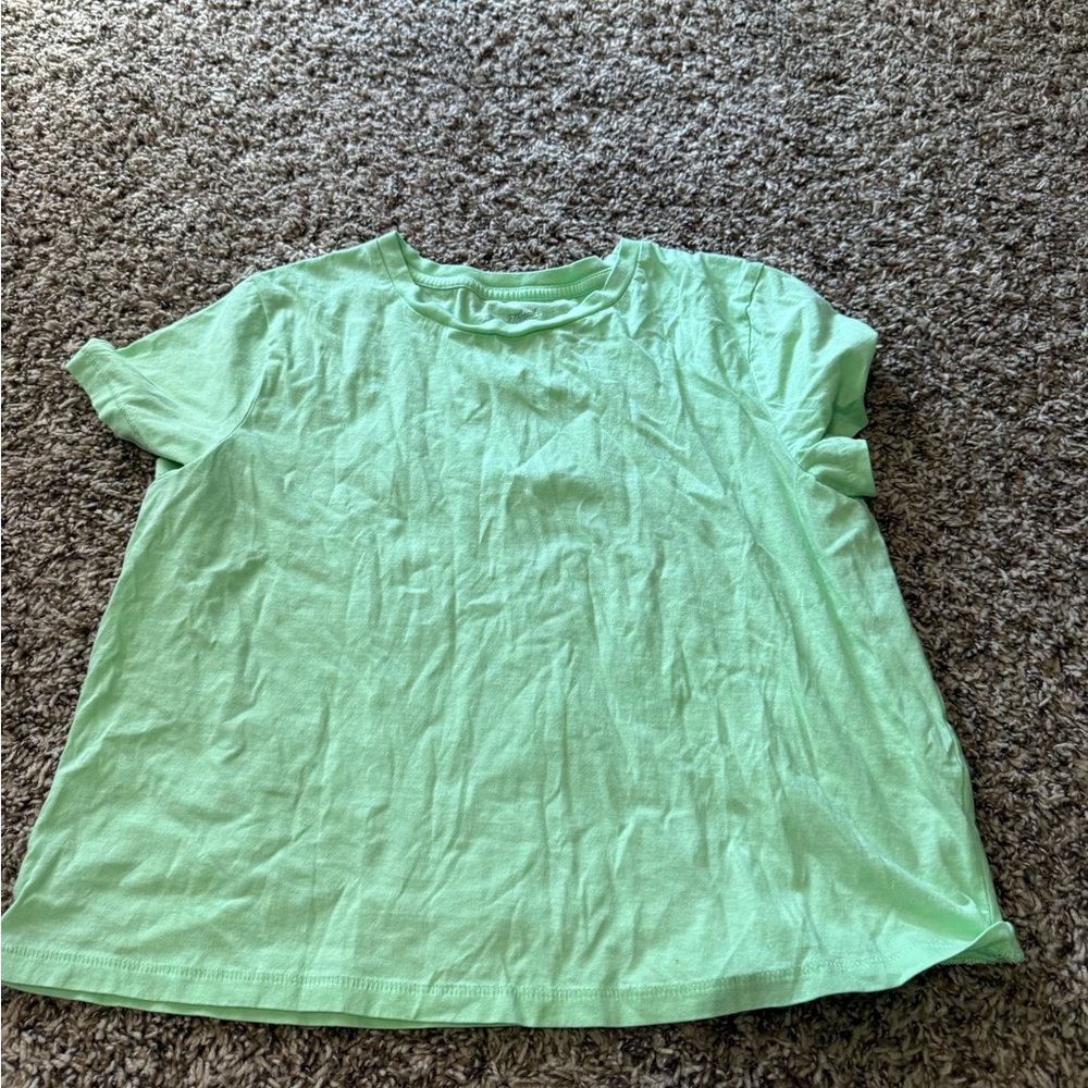 Universal Thread Light Green Crop Top